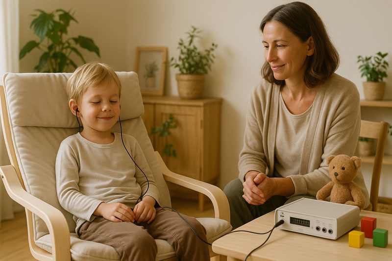 Kinder mit Sprachverzögerung